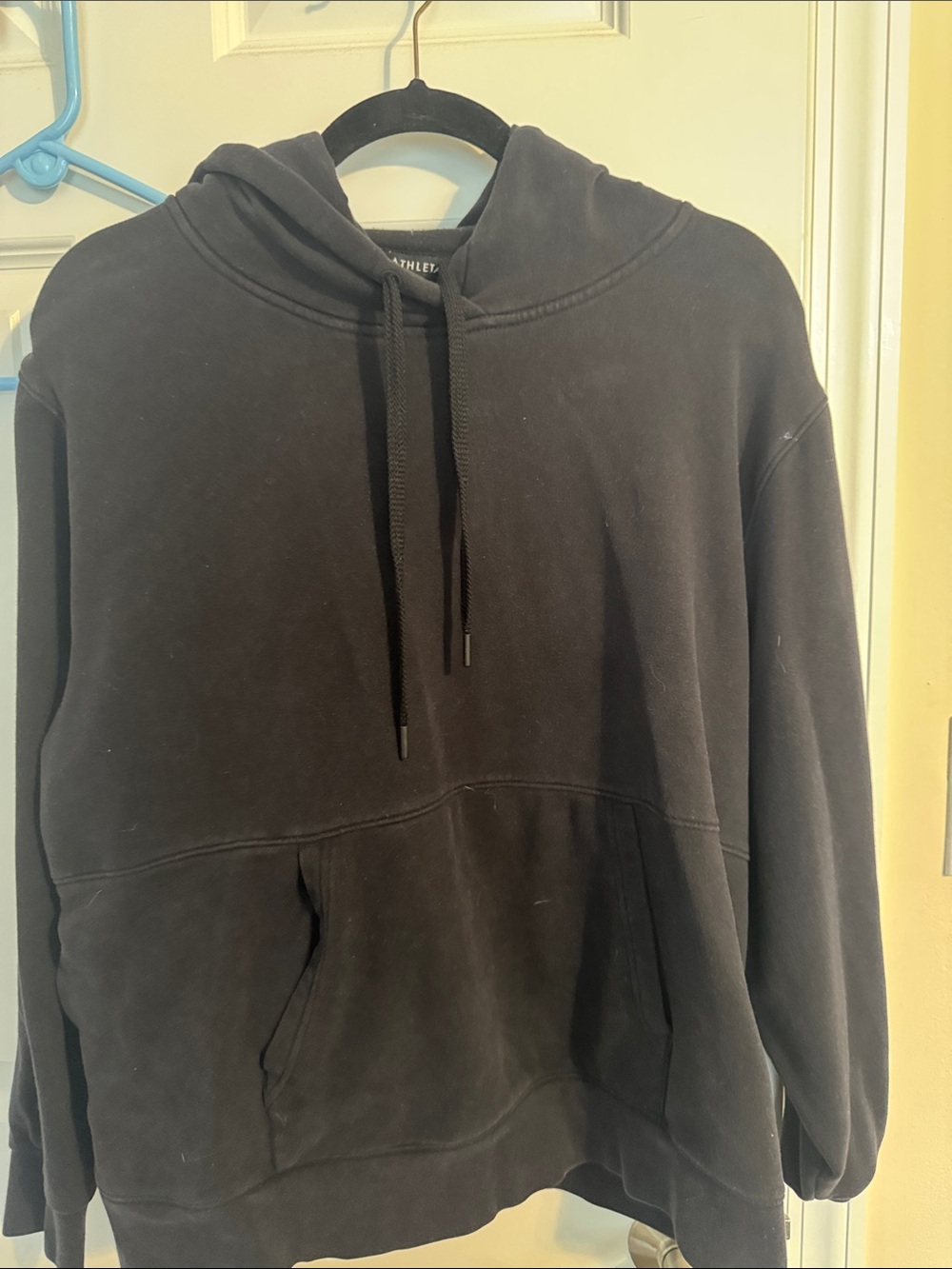 Athleta Black Pullover Hoodie